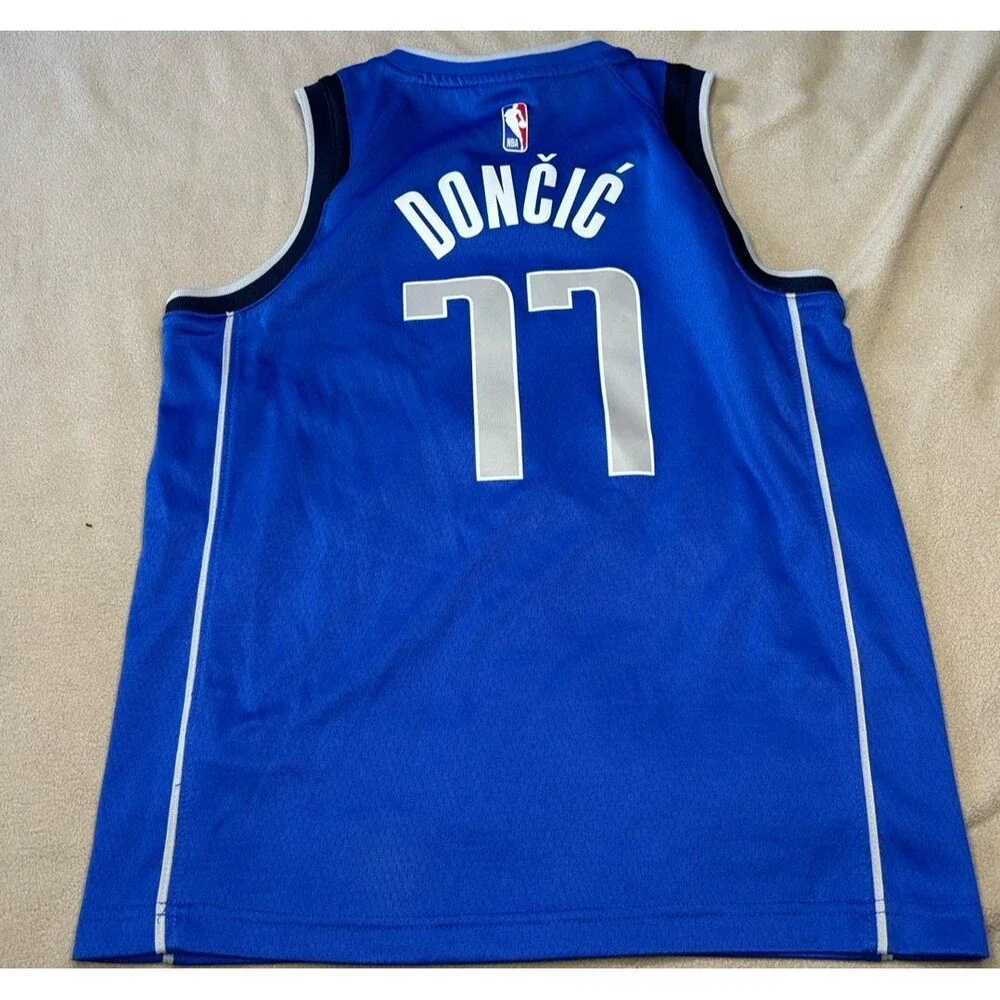 Luka Doncic Dallas Mavericks Edition Swingman #77 Jersey Size Youth M